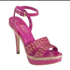 COLE HAAN 💕 Vanessa Nike Air Braided Pink Heel